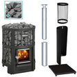 Harvia Legend 150 Sauna Stove Package with Chimney