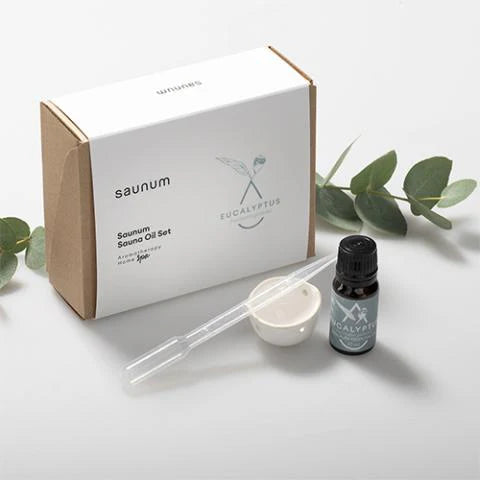 Saunum Eucalyptus Aroma Oil with Reservoir, 10ml