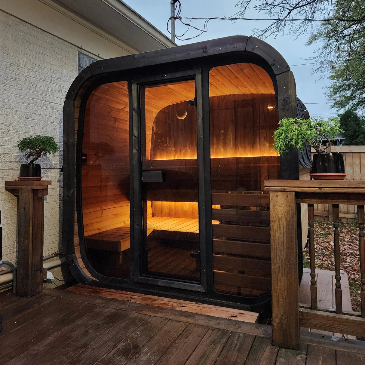 SaunaLife Model CL5G 4 Person Cube Sauna