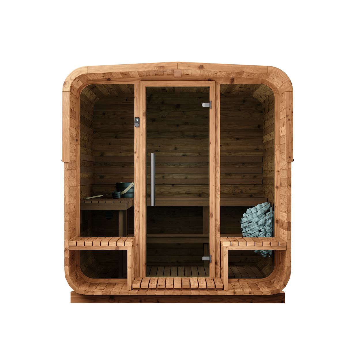 Thermory 4 Person Medium Cube Sauna