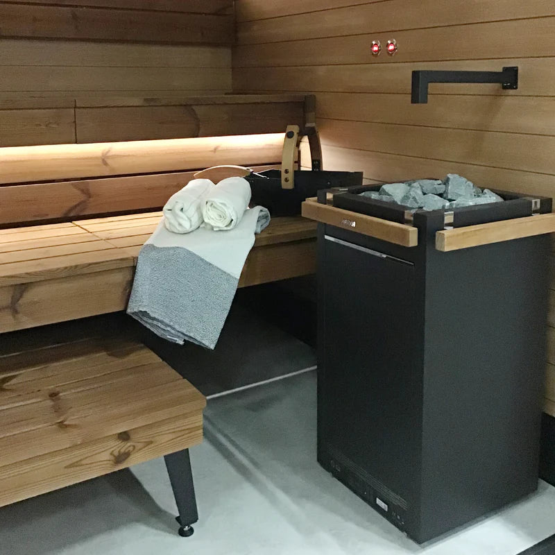 Harvia Virta HL90E Electric Sauna Heater Package
