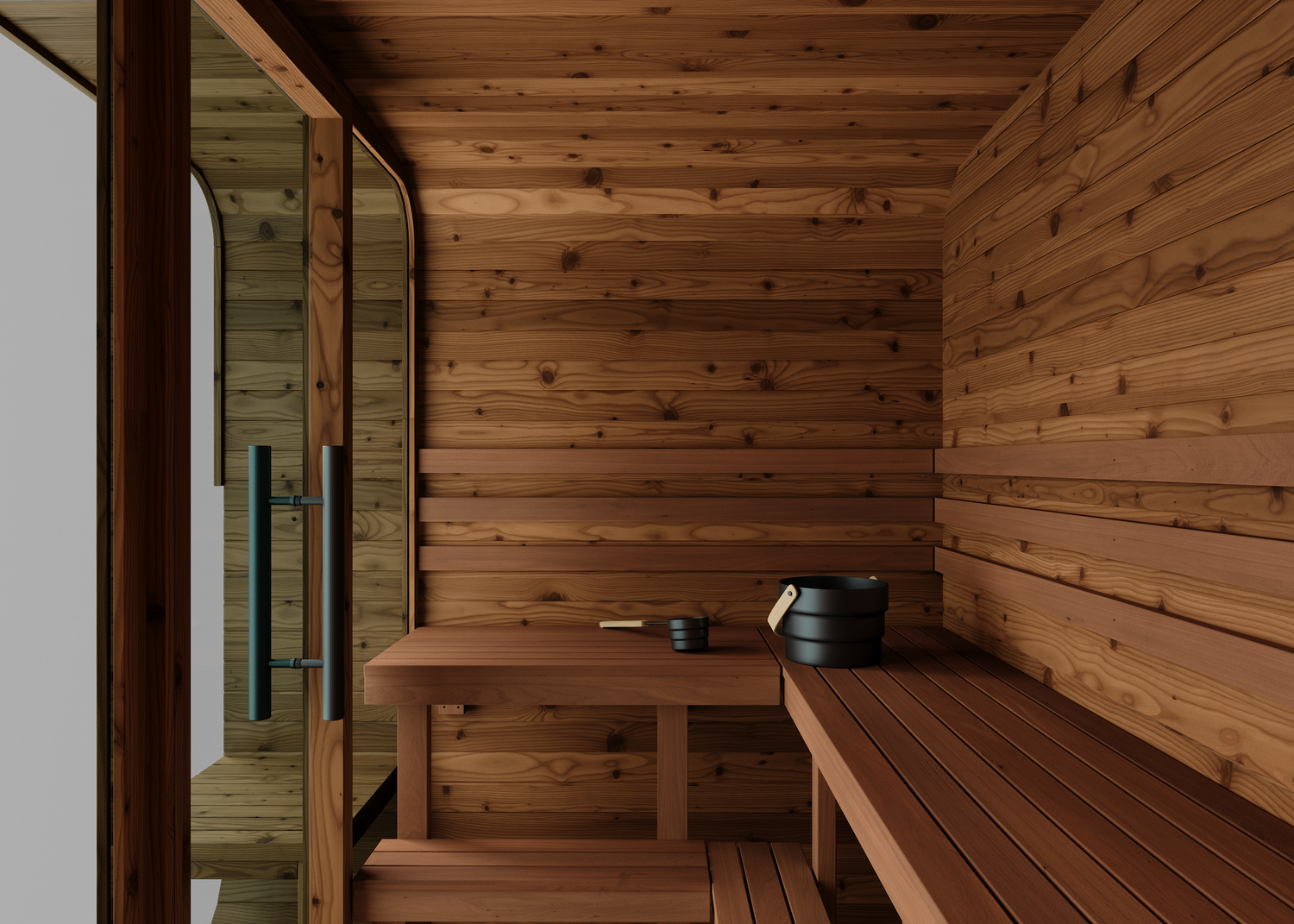 Thermory 4 Person Medium Cube Sauna