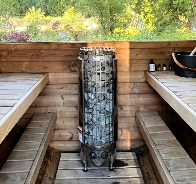 SaunaLife Model CL7G 6 Person Cube Sauna