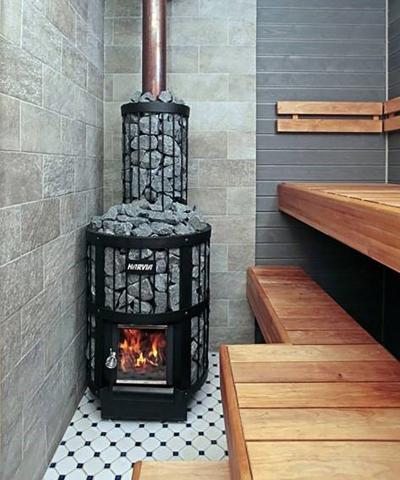 Harvia Legend 150 Sauna Stove Package with Chimney