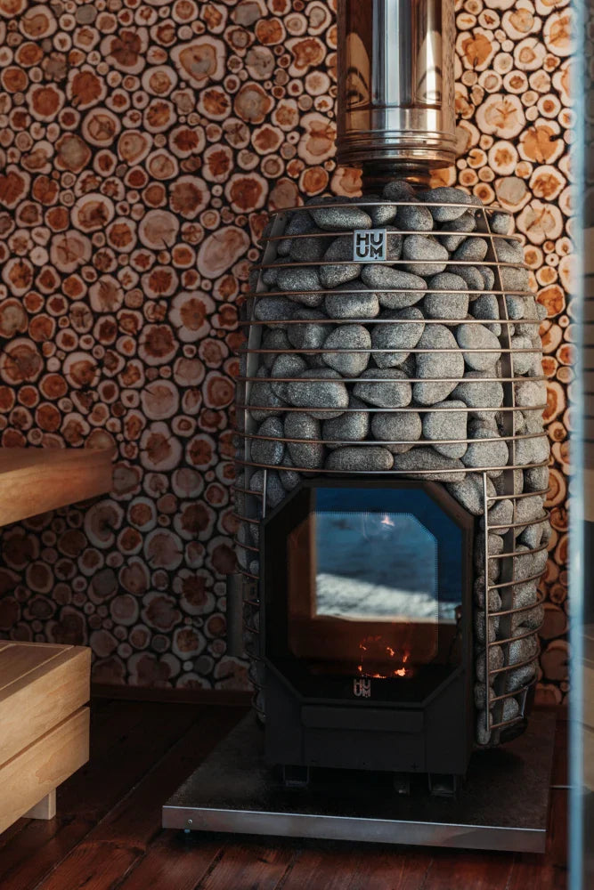 HUUM Hive Flow Mini Wood Burning Sauna Stove