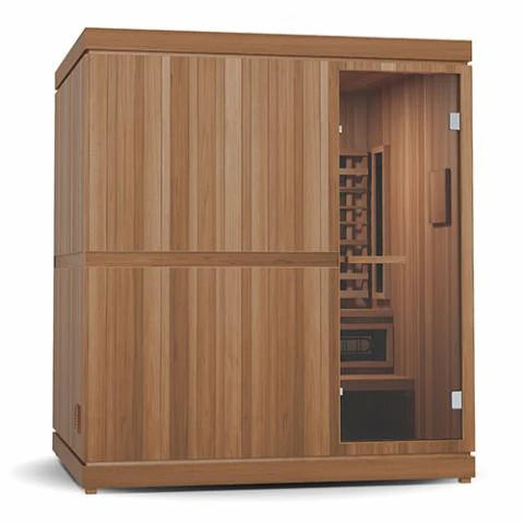 Finnmark FD-5 XL 4 Person Infrared & Steam Sauna Combo