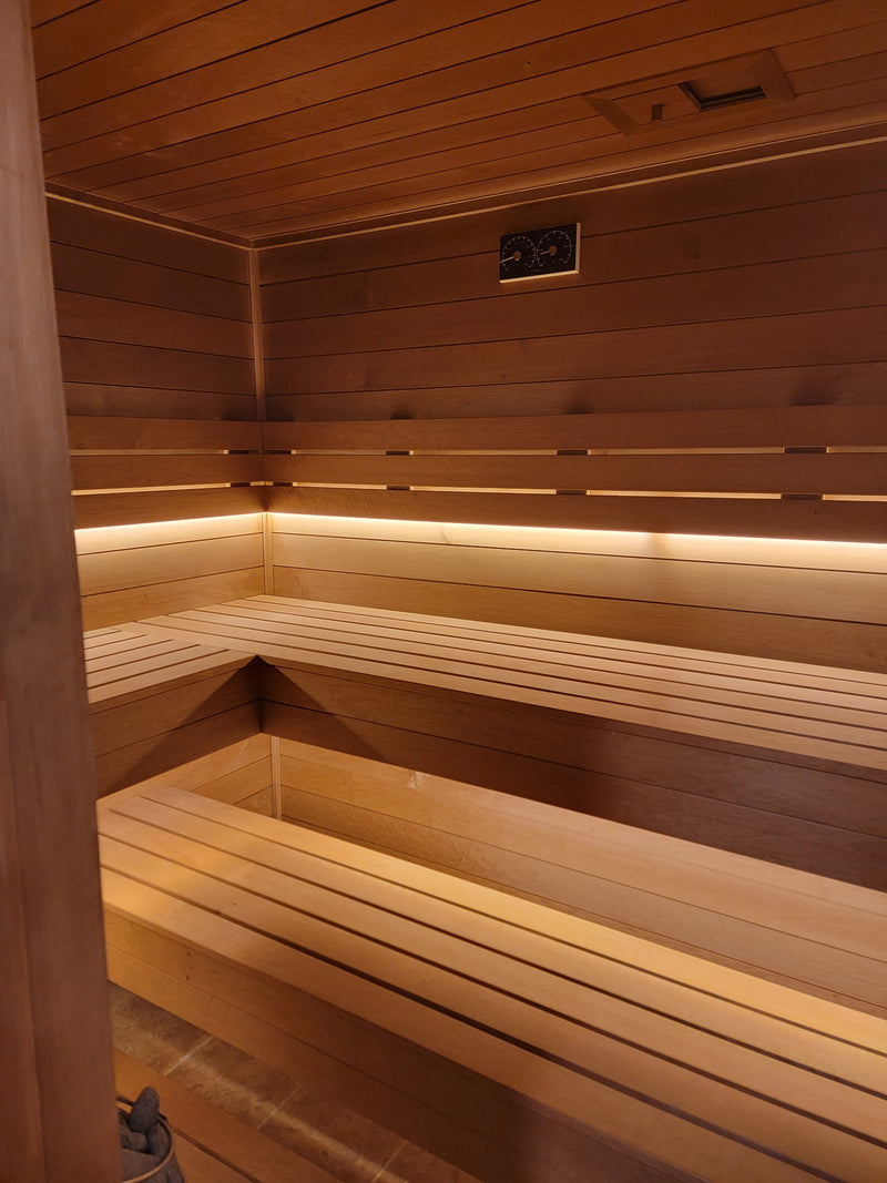 Thermo Alder 5x7 custom sauna