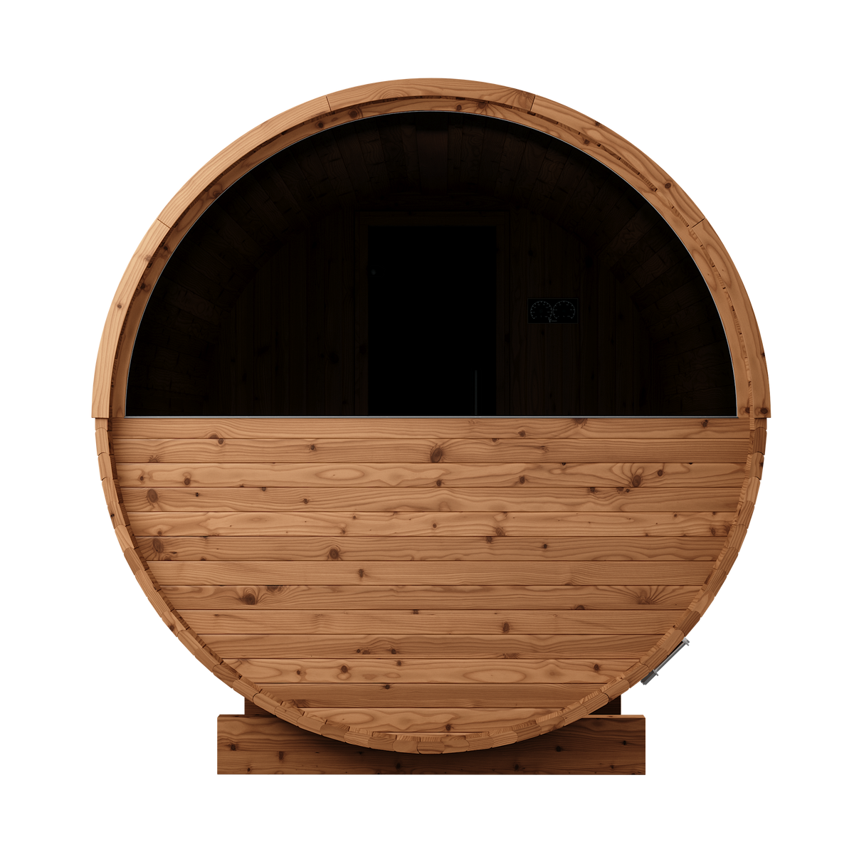 Thermory 4 Person Large Barrel Sauna (With Porch)