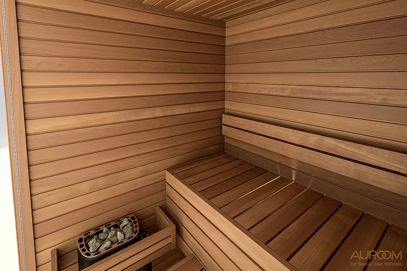 Auroom Cala Glass Cabin Sauna Kit