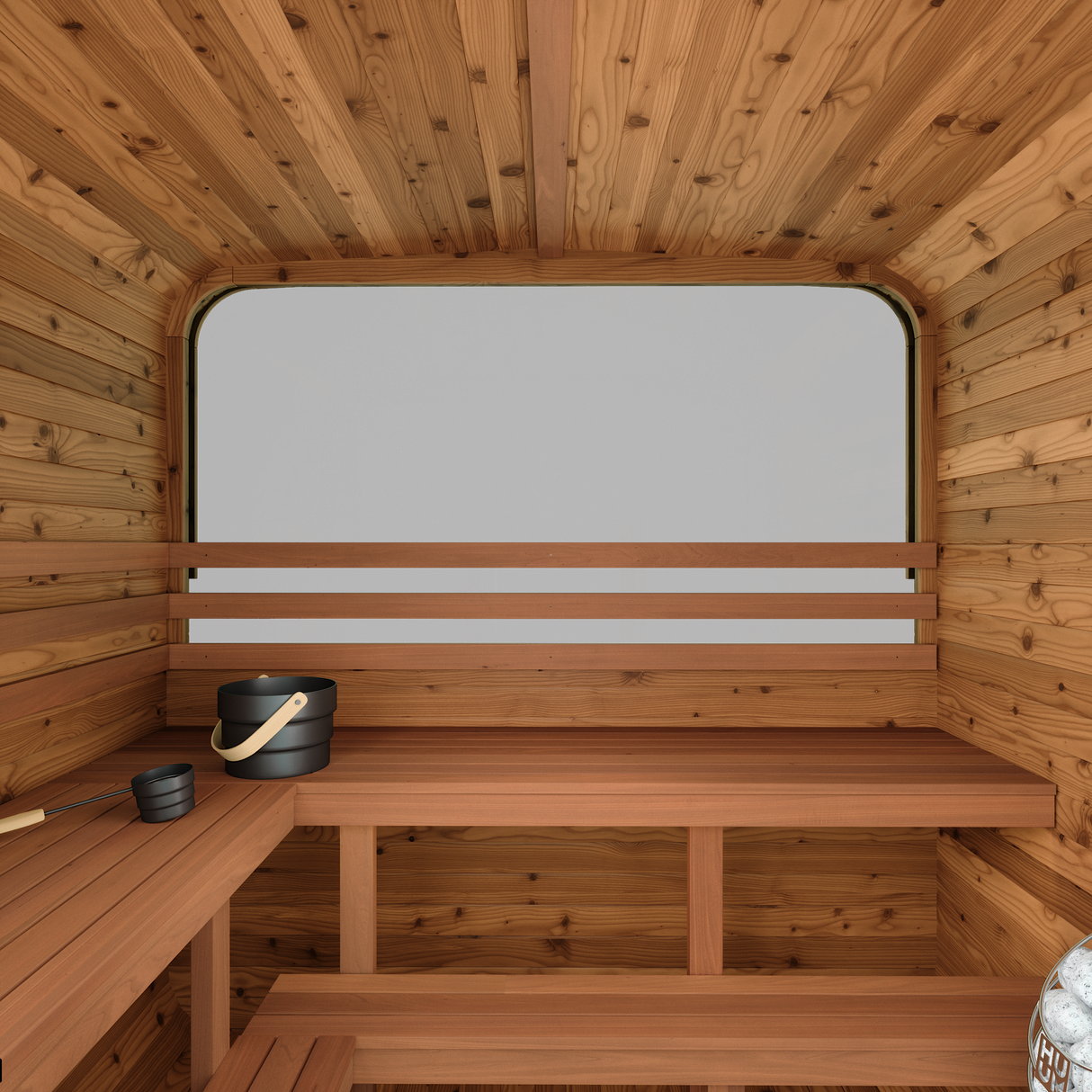 Thermory 4 Person Medium Cube Sauna