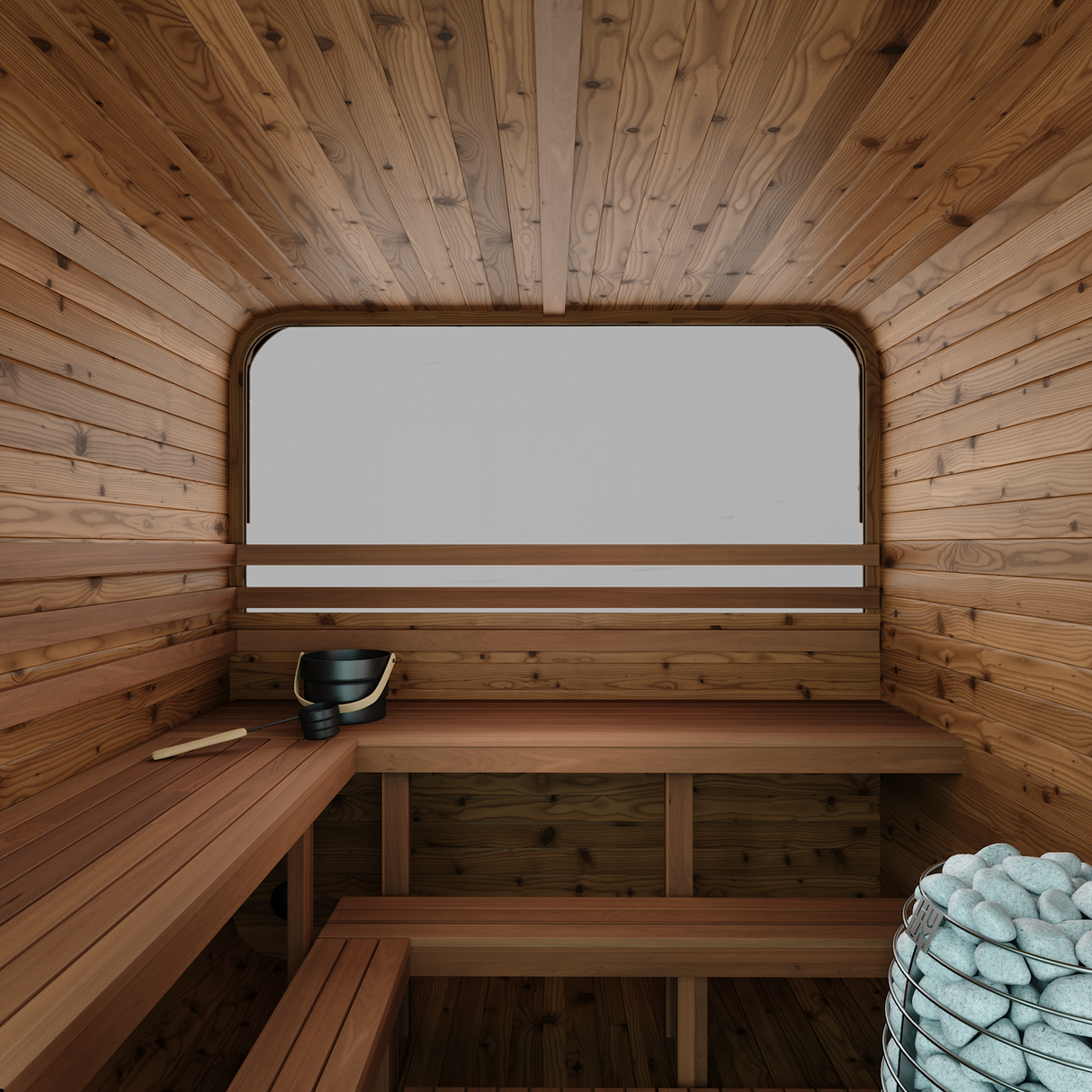 Thermory 6 Person Large Cube Sauna