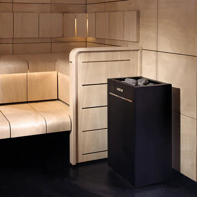 Harvia Virta Combi HL110SA Steamer & Electric Sauna Heater Package