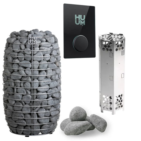 HUUM HIVE Mini Series 9.0kW Sauna Heater Package