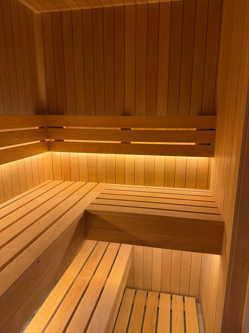Custom Alder Sauna