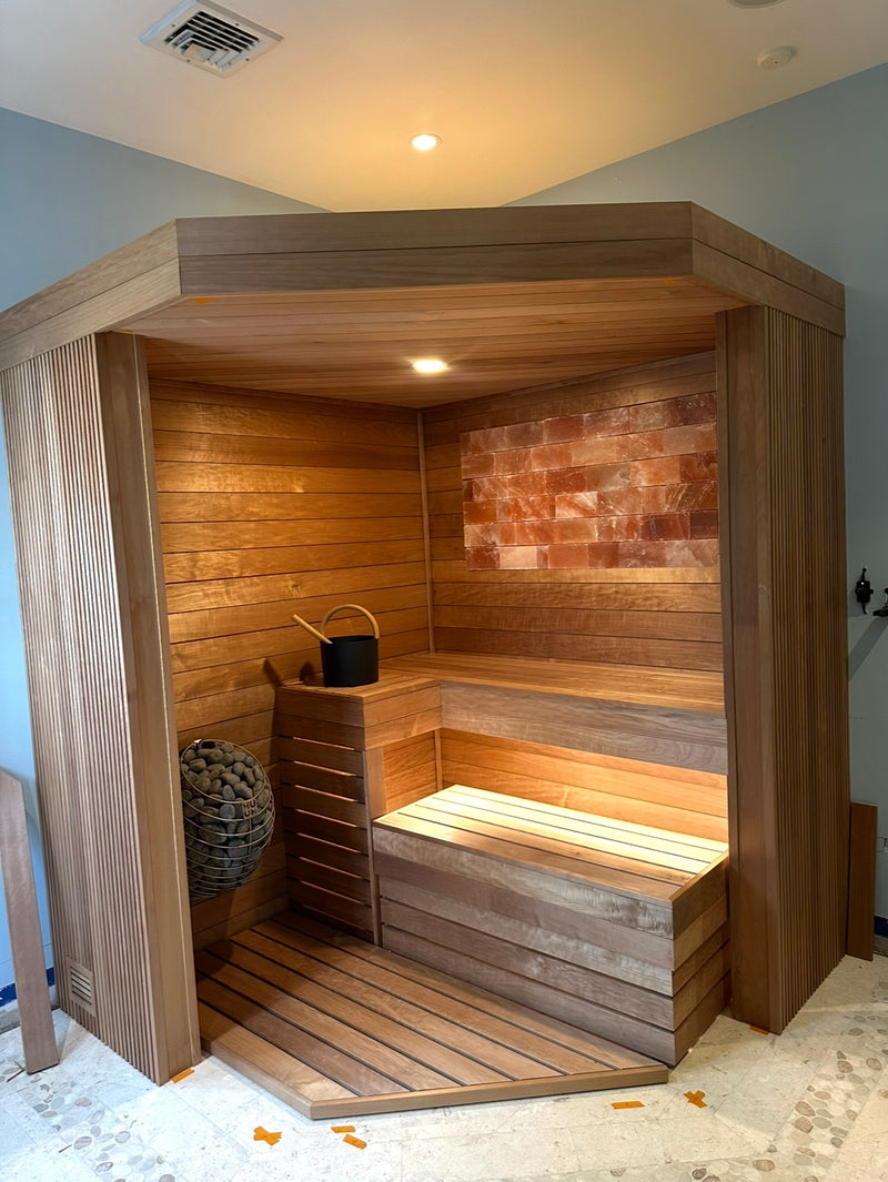 Thermo Aspen corner sauna