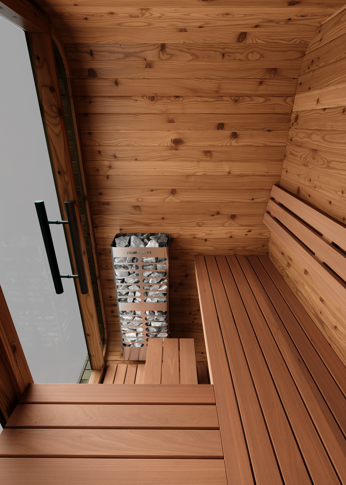 Thermory 2 Person Small Cube Sauna
