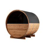 Thermory 4 Person Large Barrel Sauna (With Porch)