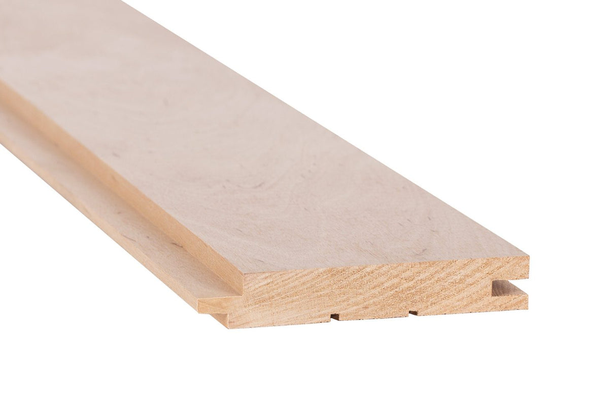 Natural Alder Sauna 1X5 Wall Paneling