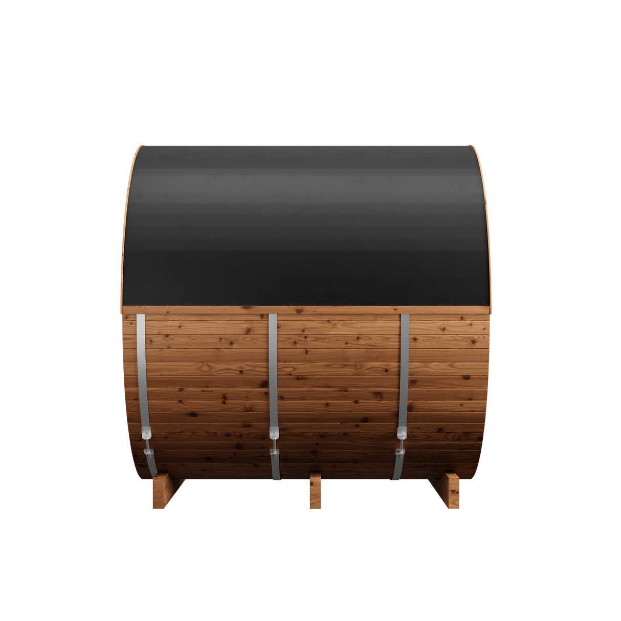 Thermory 4 Person Large Barrel Sauna (With Porch)